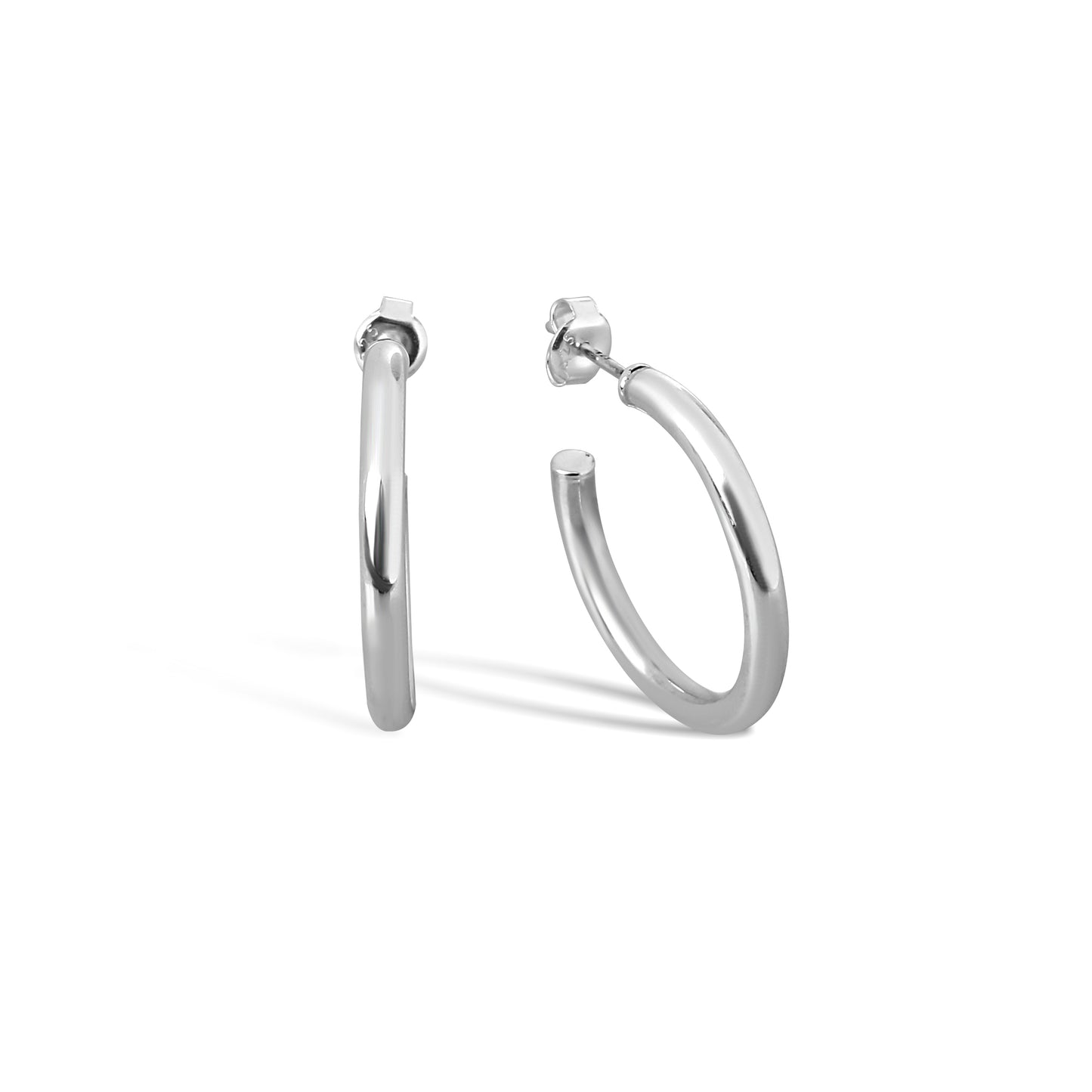 Mini Hoop Silver
